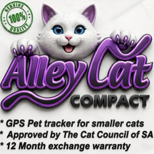 GPS Pet tracking devices AlleyCat COMPACT for smaller built cats