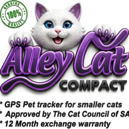 GPS Pet tracking devices AlleyCat COMPACT for smaller built cats